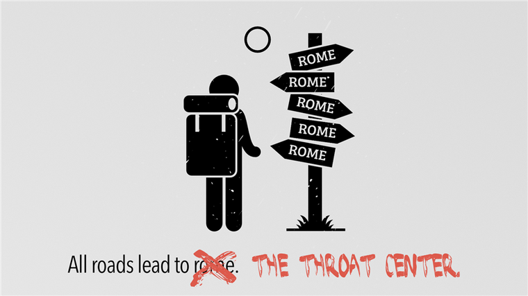 All Roads Lead to the Throat Center