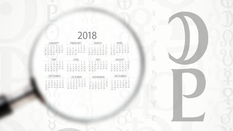 The Moon and Pluto: Reviewing 2018 Transits