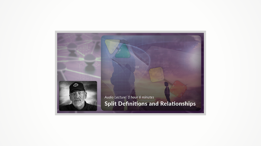 Split Definitions and Relationships