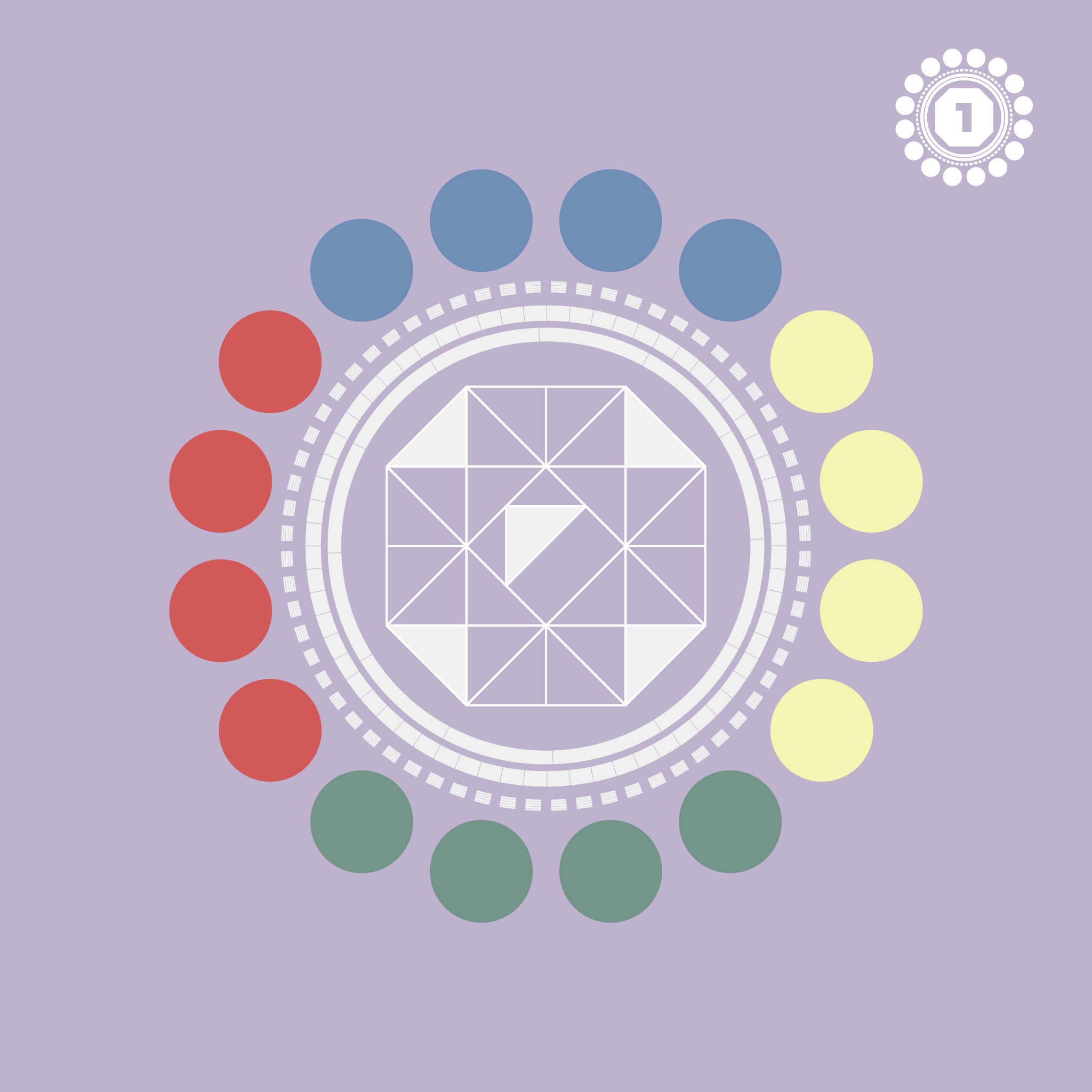 Quarter by Quarter: The 16 Faces of the Godhead