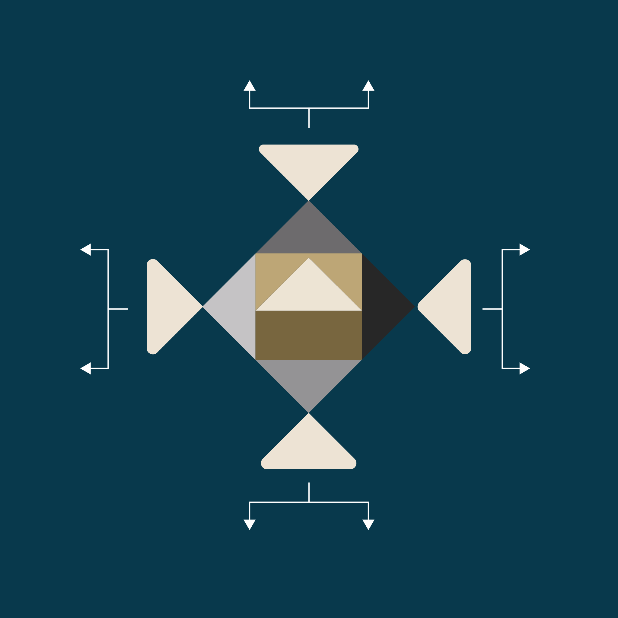 The History of Geometry: Fractals, Nodes and Bases
